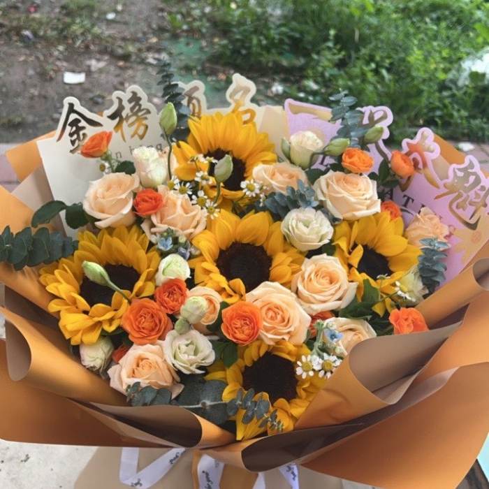 咸阳送高考生什么花